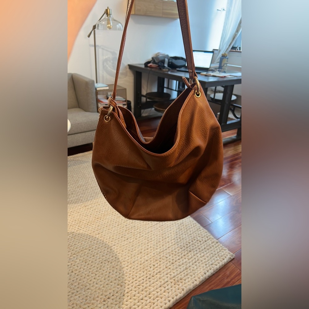Sondra Roberts Squared brown tote bag🤎